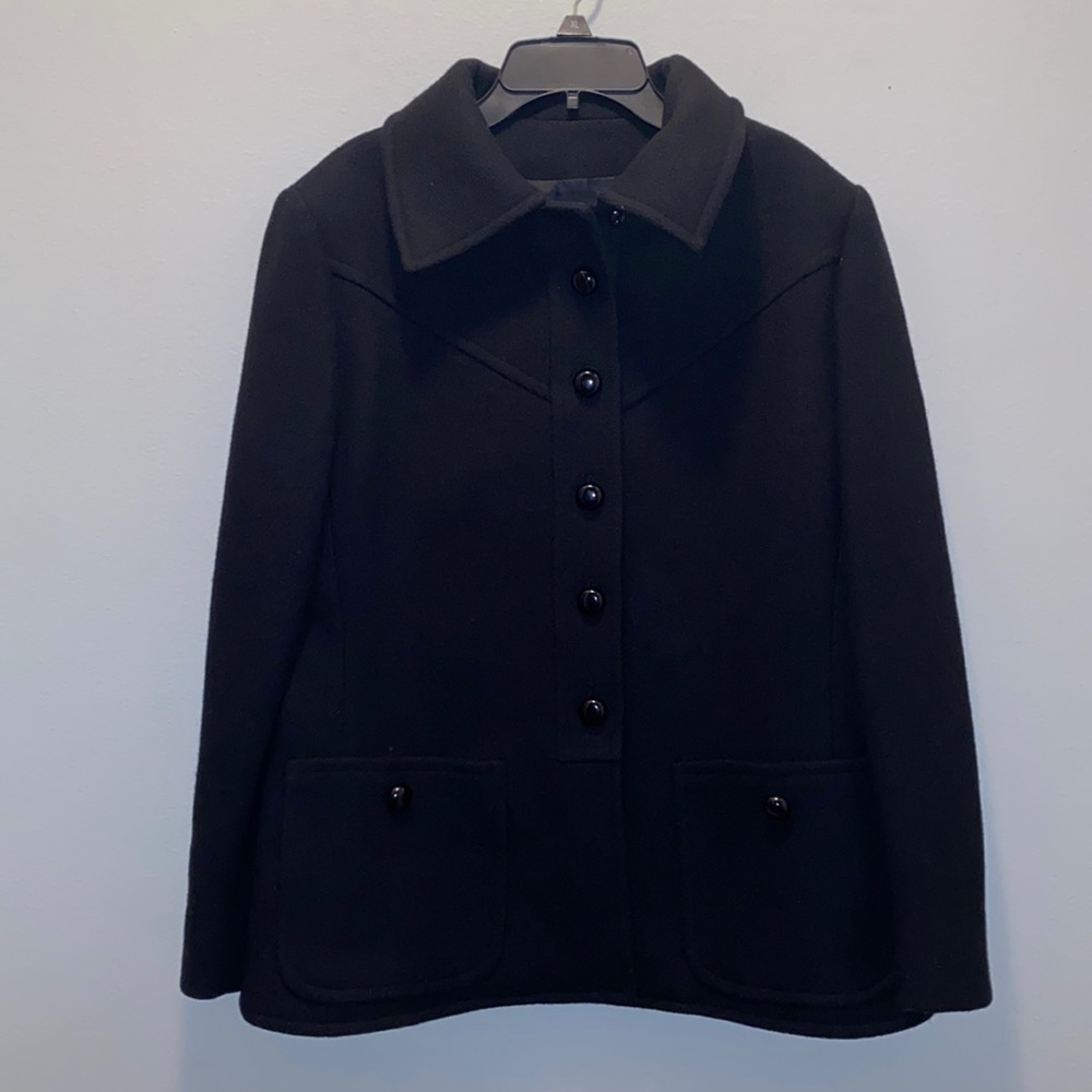 Devon Hall Black Coat